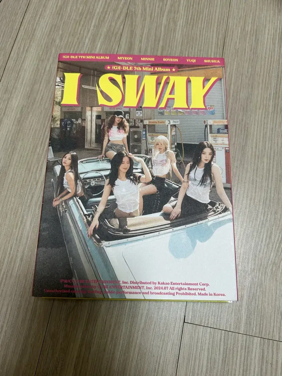 아이들 isway 앨범 풀구성